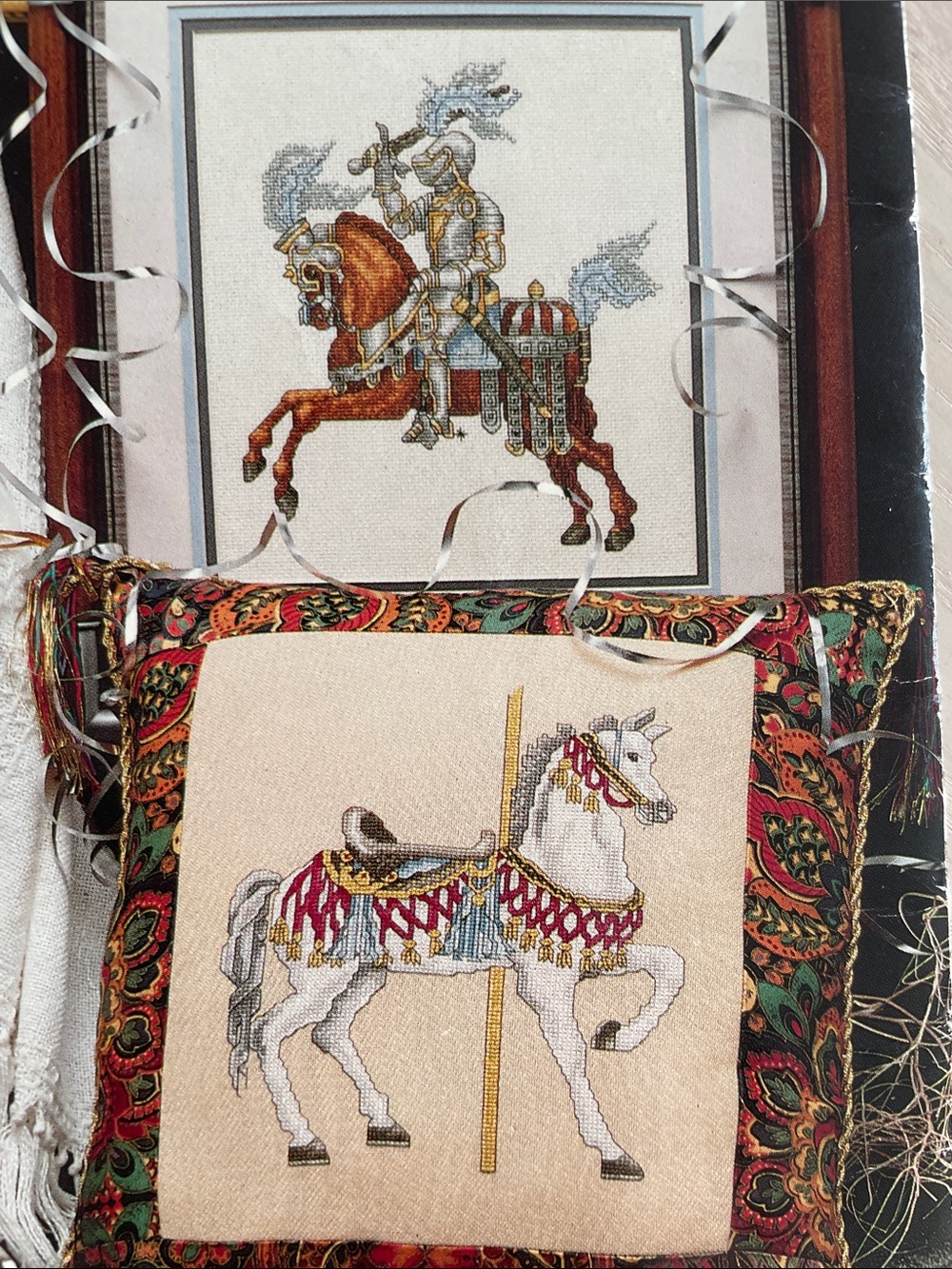 Cross My Heart 'Fantasy Horses' Cross Stitch Pattern Booklet of 8 Patterns - Picture 5 of 6